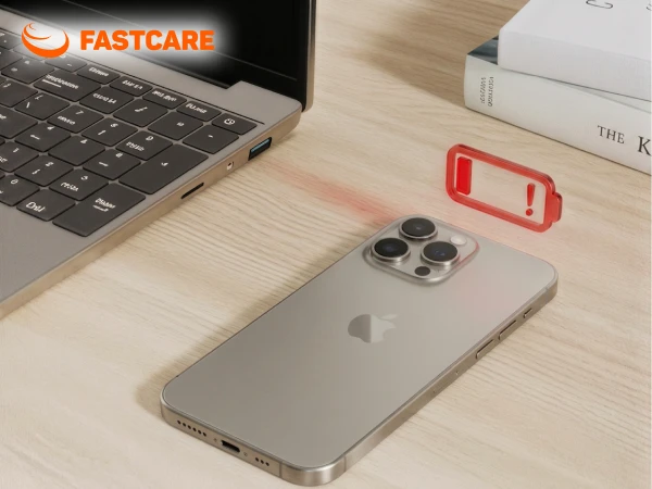 Dấu hiệu chai pin iPhone 15 Pro cần thay mới