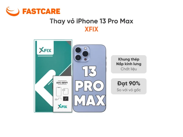 Thay vỏ iPhone 13 Pro Max 5G loại XFIX