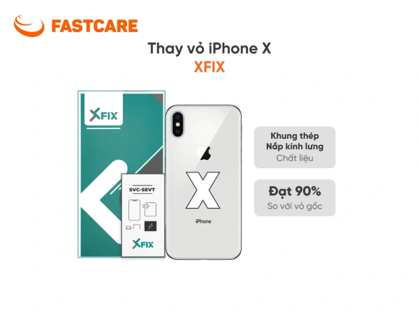 Thay vỏ iPhone X loại XFIX