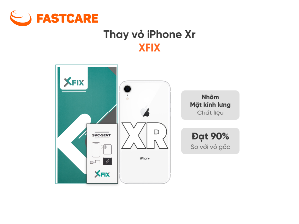 Thay vỏ iPhone XR loại XFIX