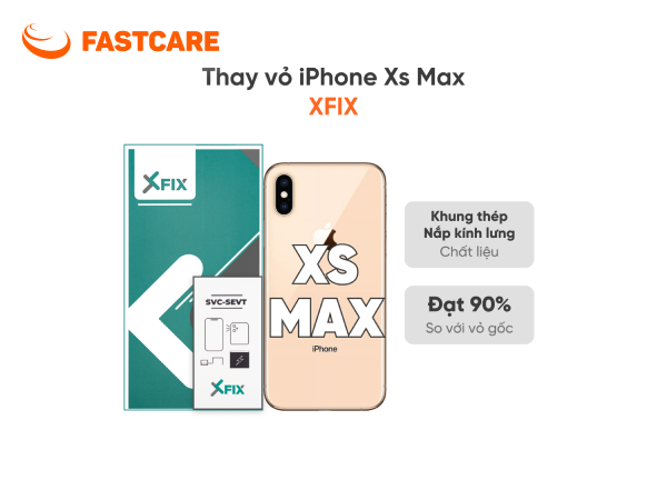Thay vỏ iPhone Xs Max loại XFIX