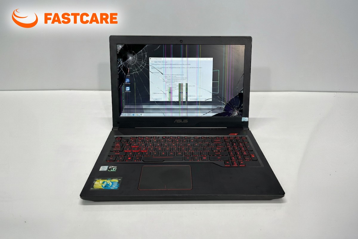 Trước khi thay màn hình Laptop Asus