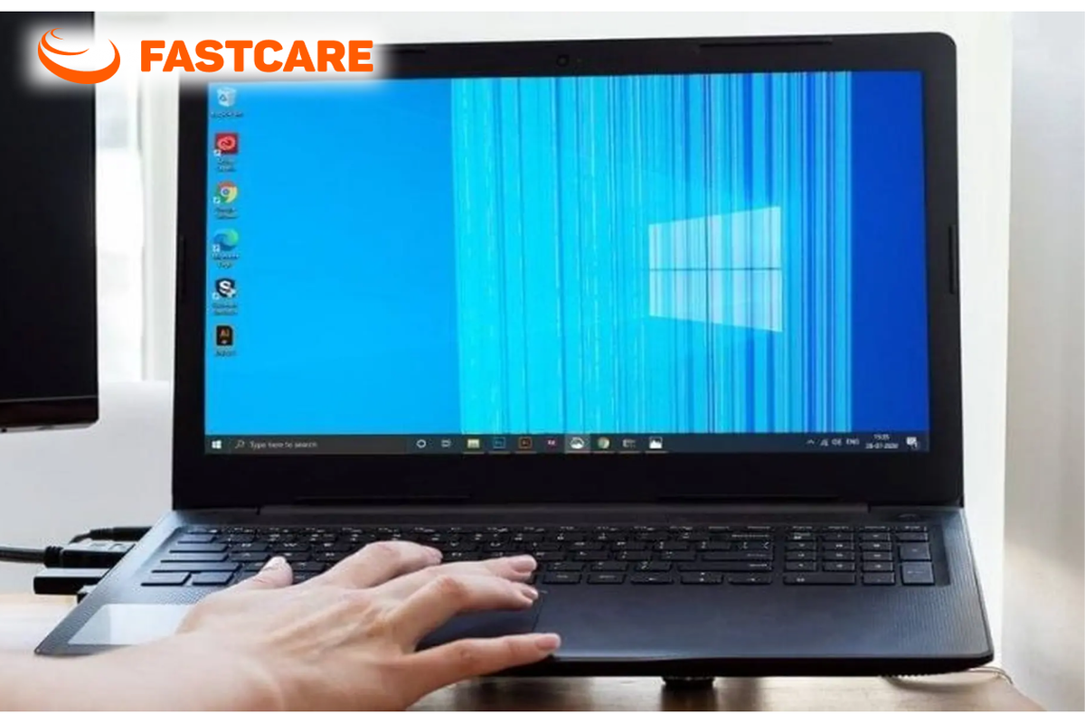 Dấu hiệu cần thay màn hình laptop HP Pavilion X360 14