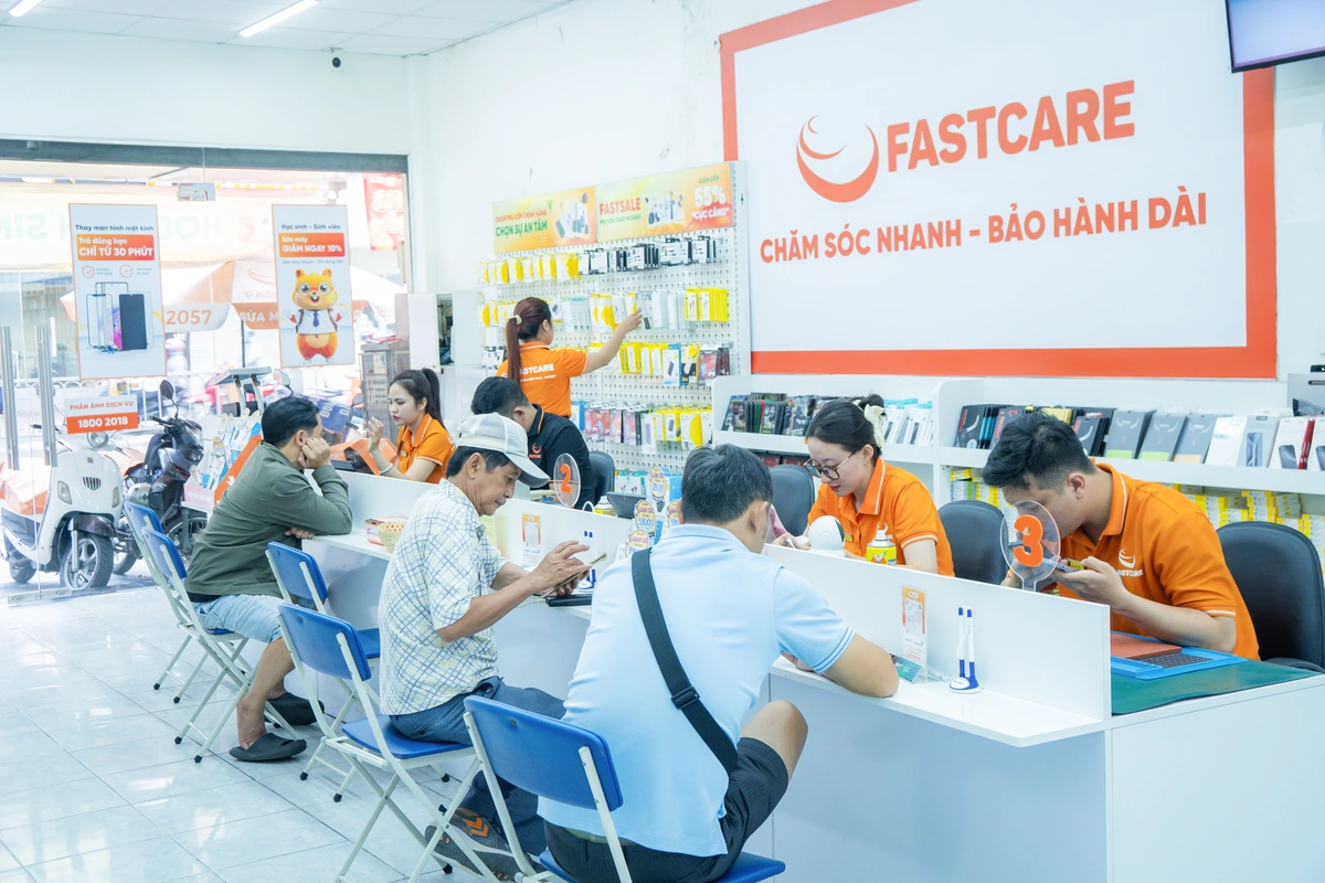 Quy trình thay nút nguồn Apple Watch tại FASTCARE