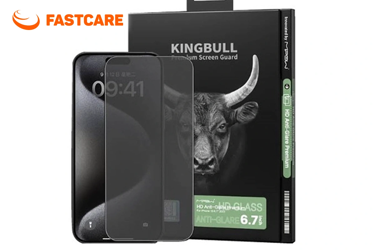 Kính Mipow dành cho màn hình iPhone 15 Pro