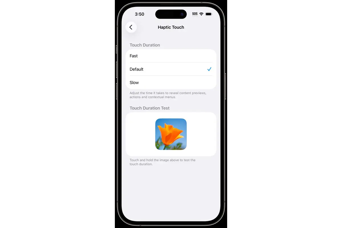 Checklist đọc kết quả kiểm tra cảm ứng iPhone