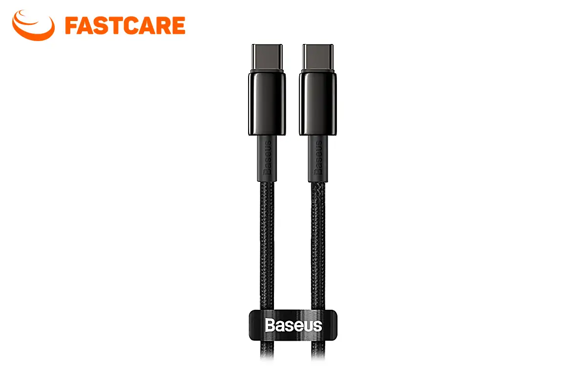 Cáp sạc Baseus 2 đầu Type C 100W display 1m PB3045z-1