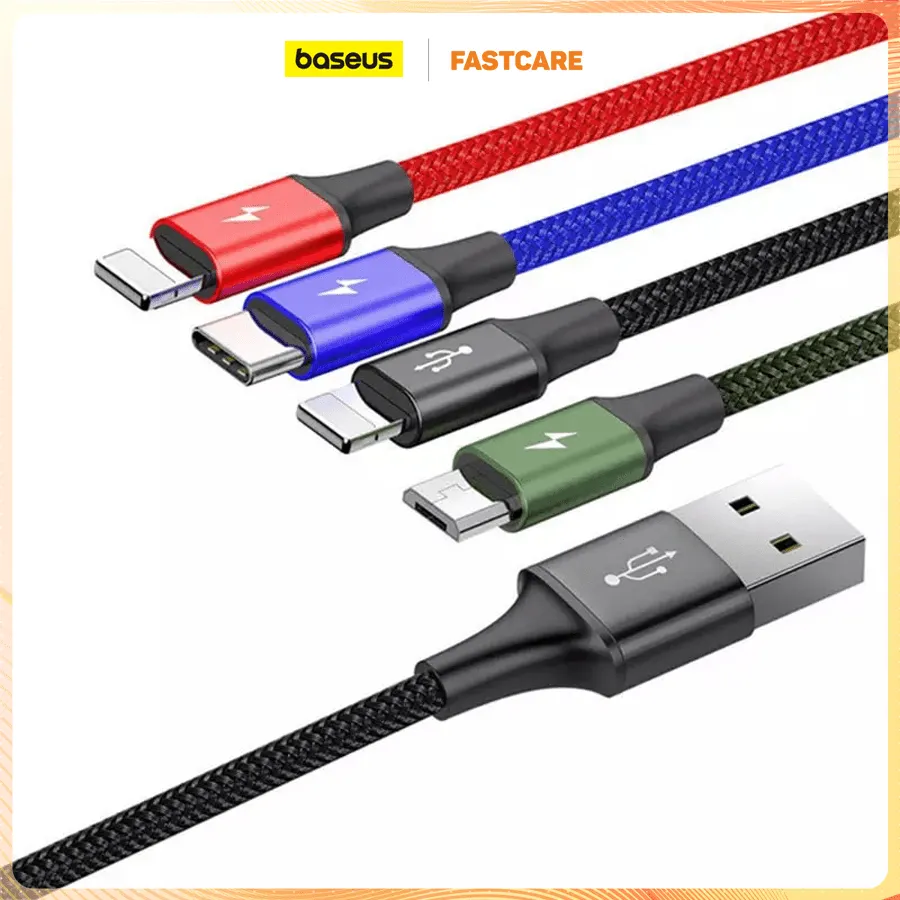 Cáp sạc Baseus Rapid Series 4in1 Cable PB1590Z – Thông tin sản phẩm