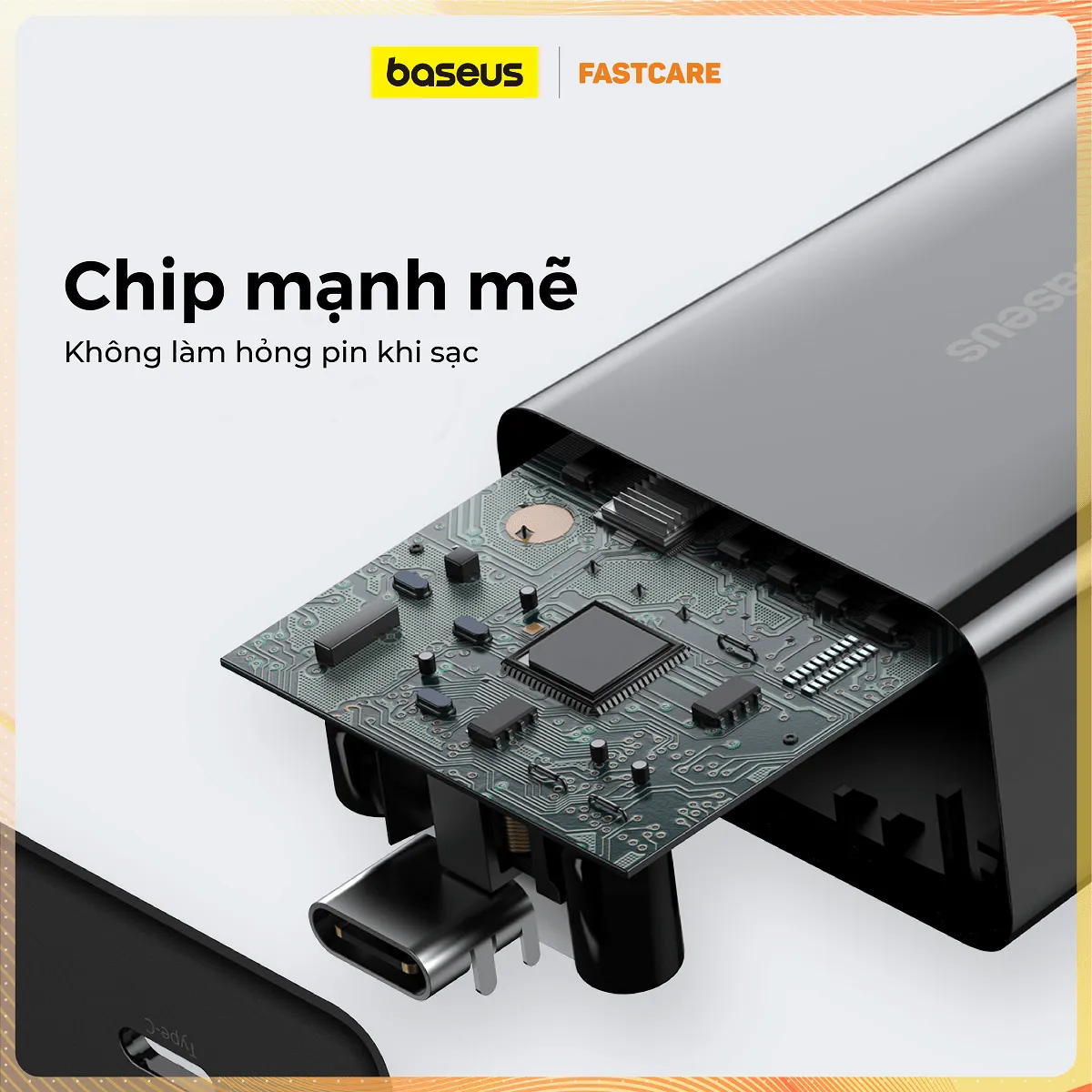 Củ sạc nhanh Baseus Speed Mini 20W 1 cổng Type-C tại FASTCARE