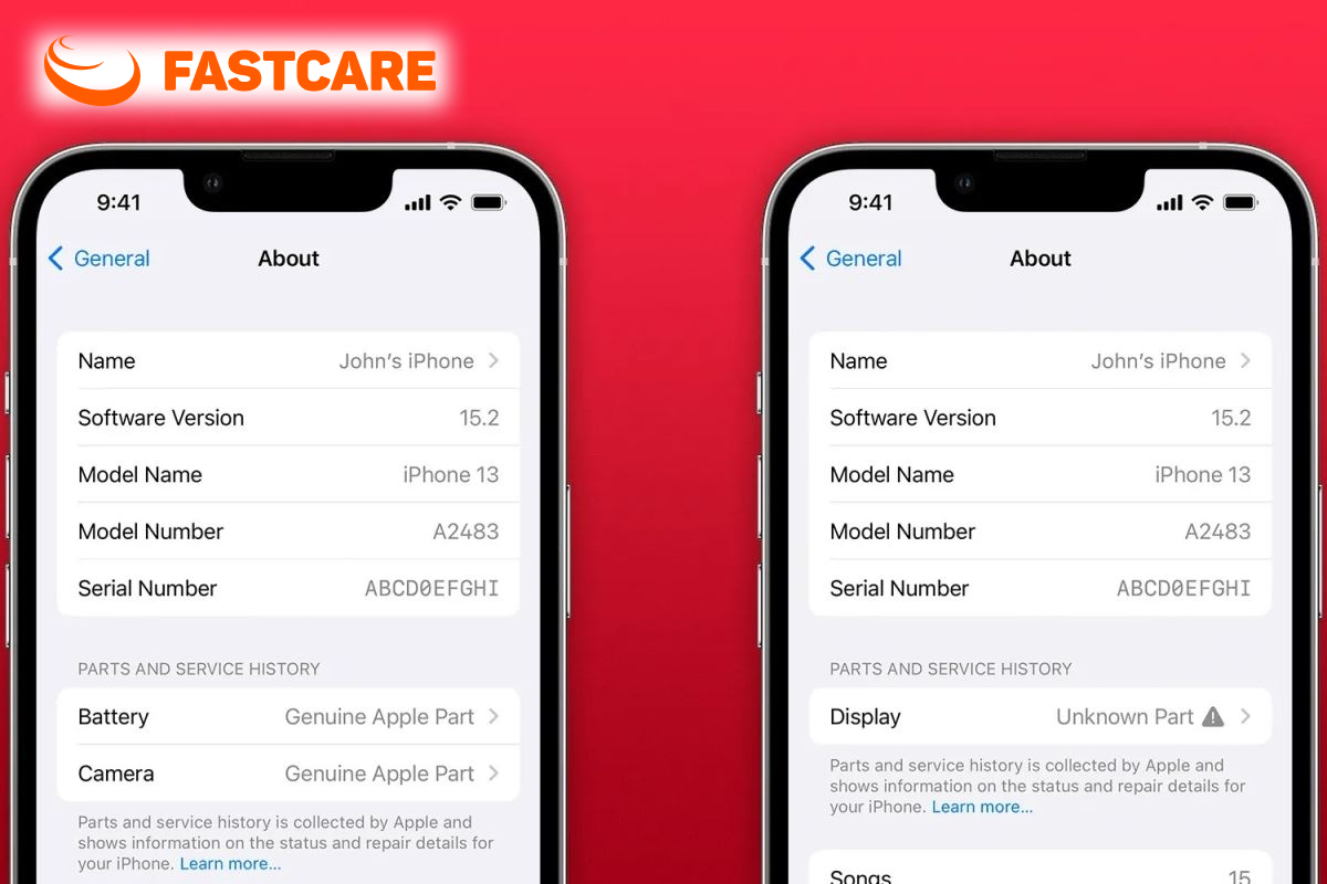 Đối chiếu thông tin sửa chữa trước khi chọn iPhone cũ Minh họa đối chiếu thông tin sửa chữa trước khi chọn iPhone cũ