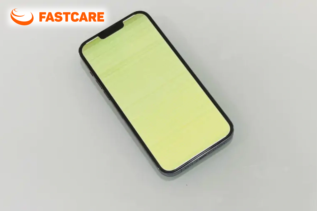 Minh họa đối chiếu nội dung và góc nhìn màn hình iPhone