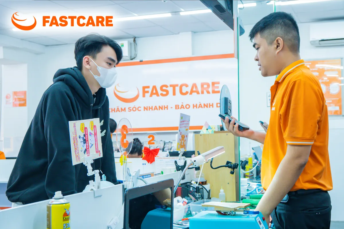 Hướng dẫn ký tên linh kiện cần sửa