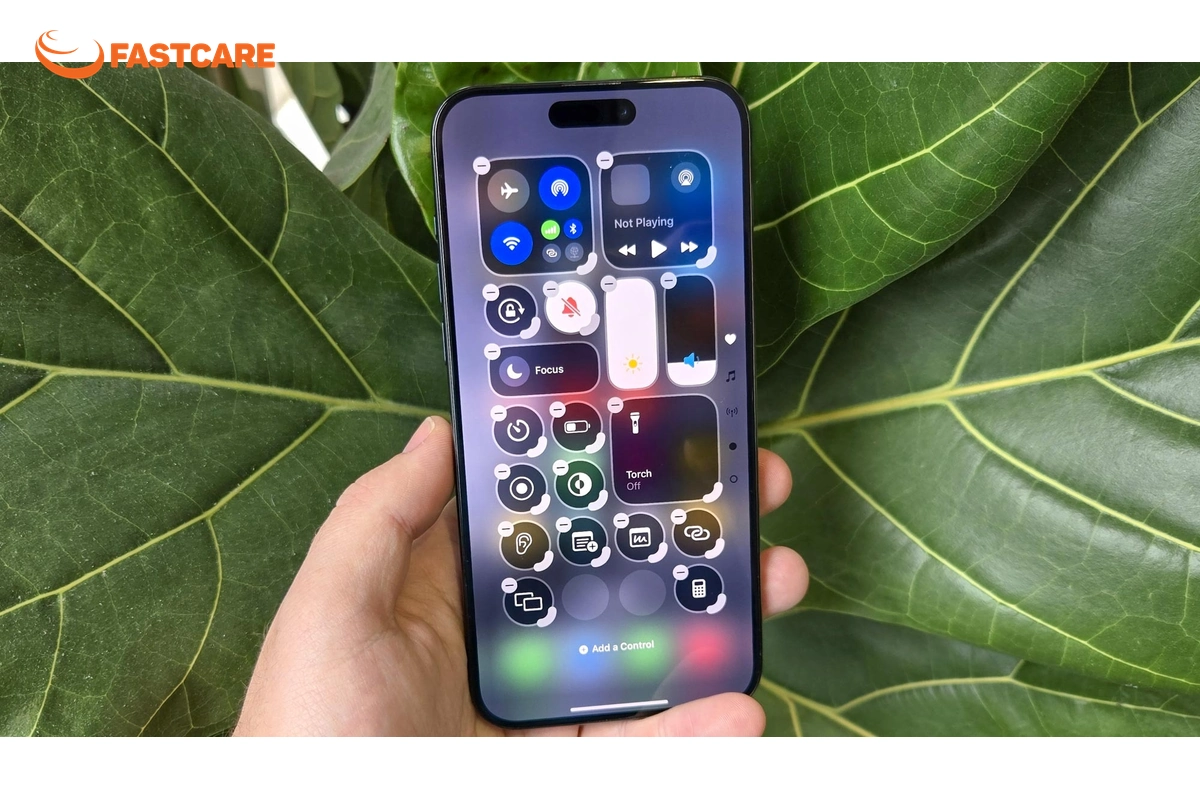 Kiểm tra thanh điều chỉnh độ sáng iPhone