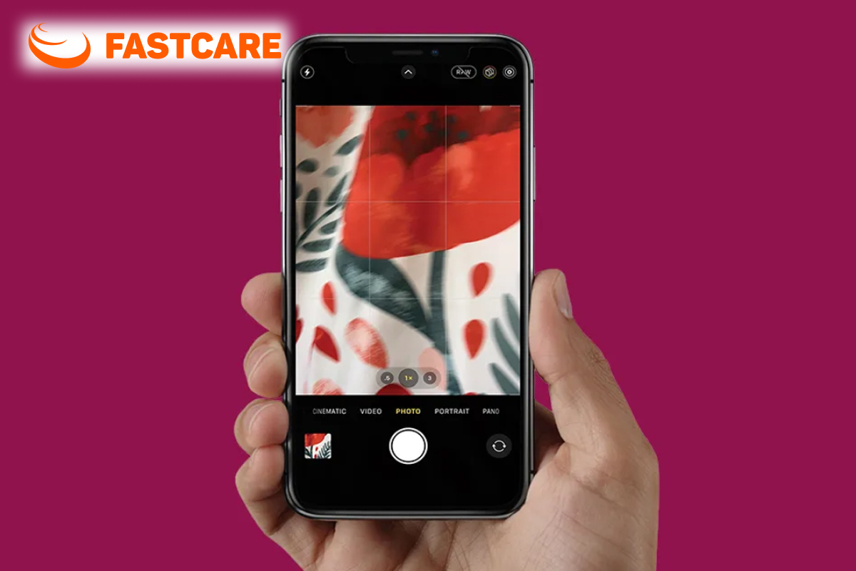 Minh họa nhận biết camera iPhone rung khi quay video