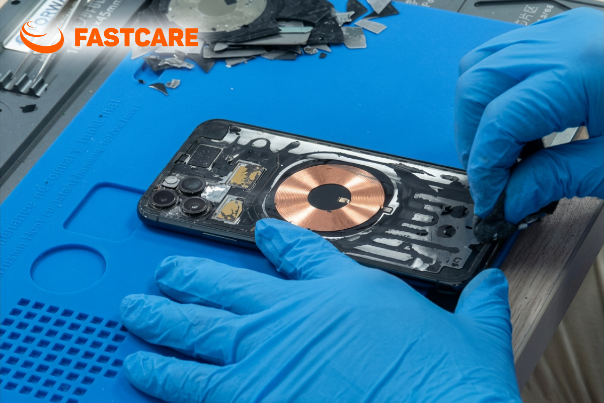 Cửa hàng FASTCARE hỗ trợ sửa chữa điện thoại iPhone tại khu vực Thủ Đức