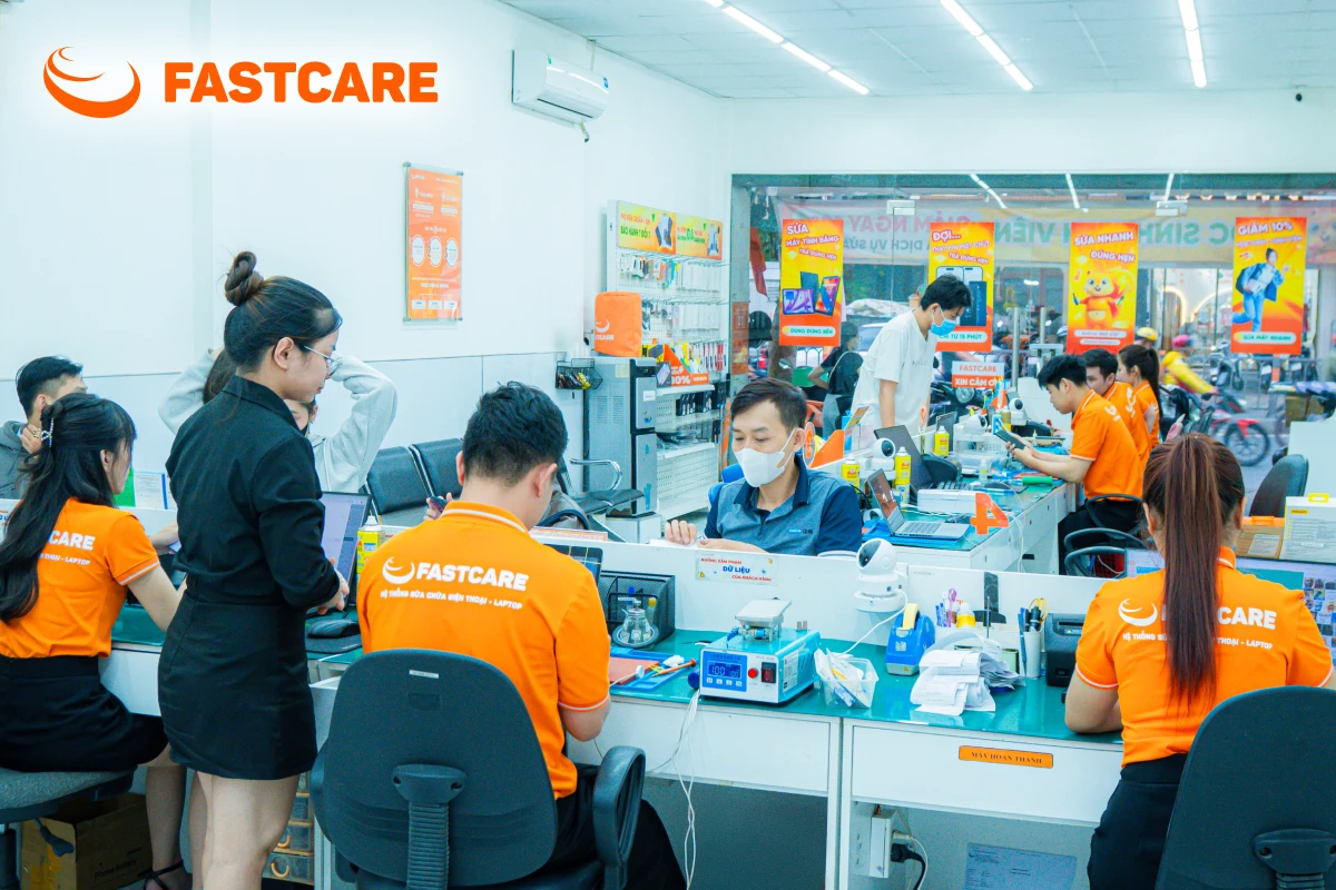 Không gian cửa hàng FASTCARE