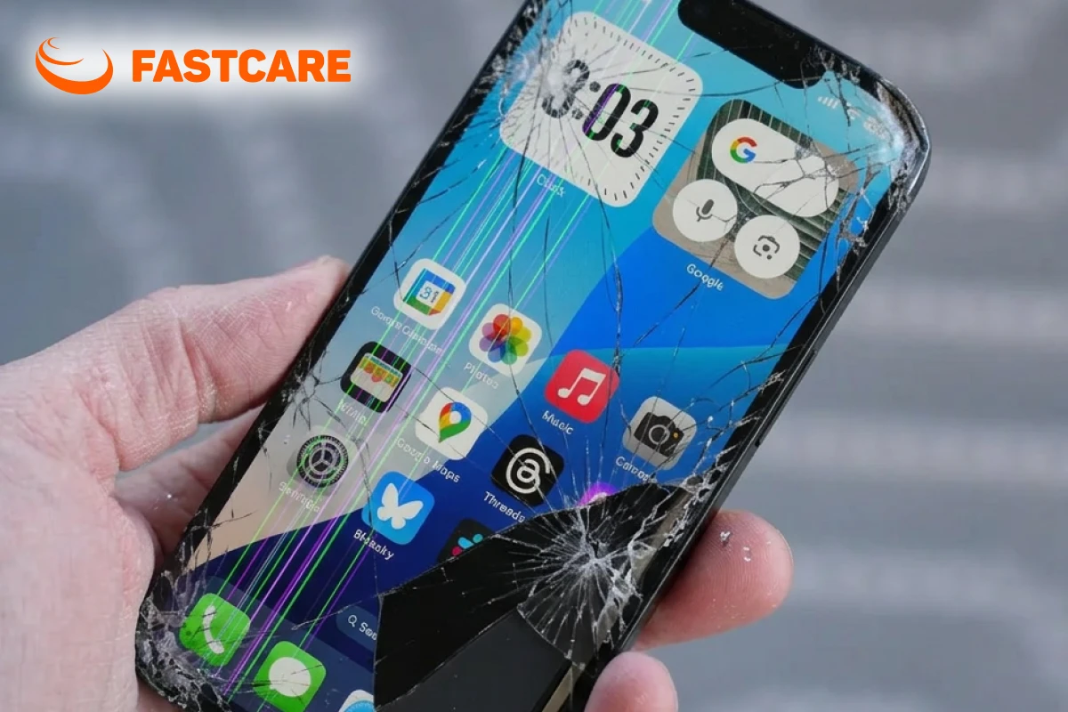 Kiểm tra cảm ứng iPhone khi sửa màn hình
