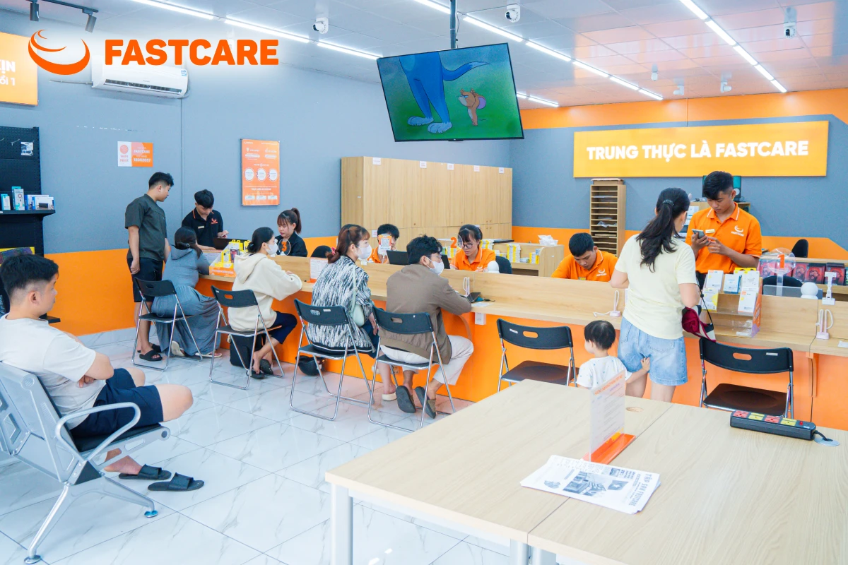 Khu vực tiếp nhận tại FASTCARE
