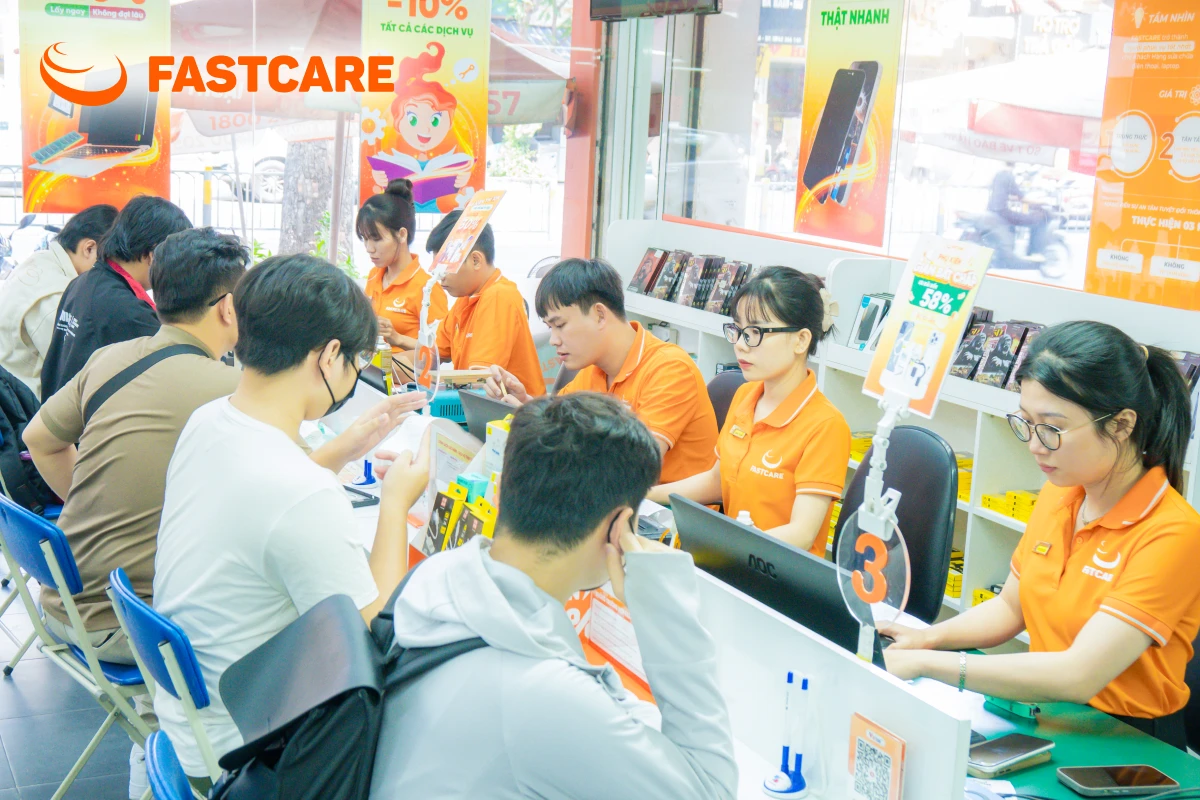 Không gian cửa hàng FASTCARE