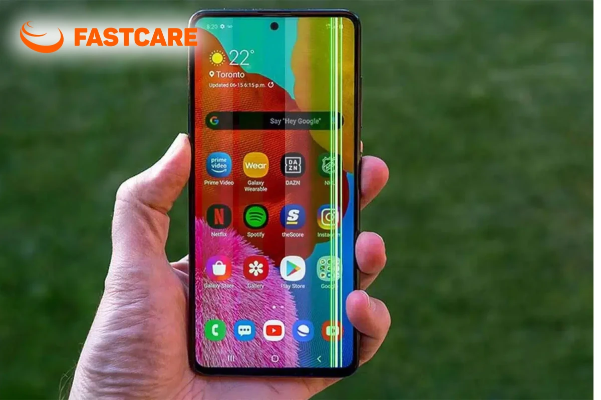 Kiểm tra Samsung gặp lỗi hiển thị màn hình
