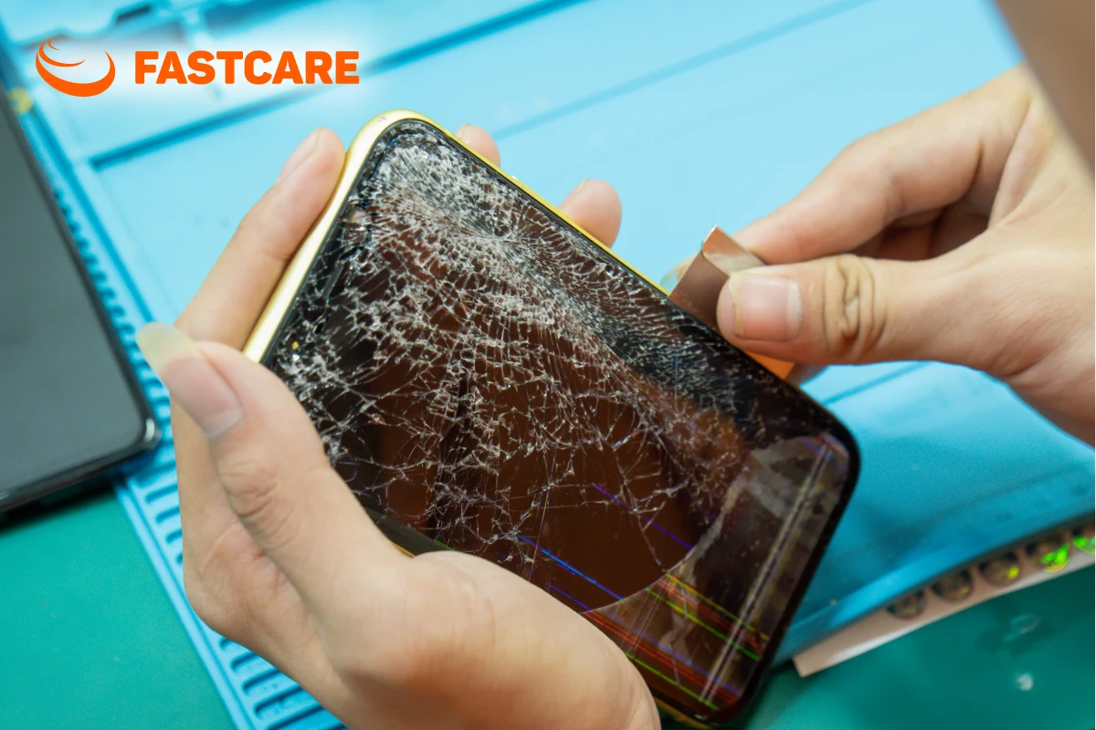 Thay mặt kính iPhone vỡ