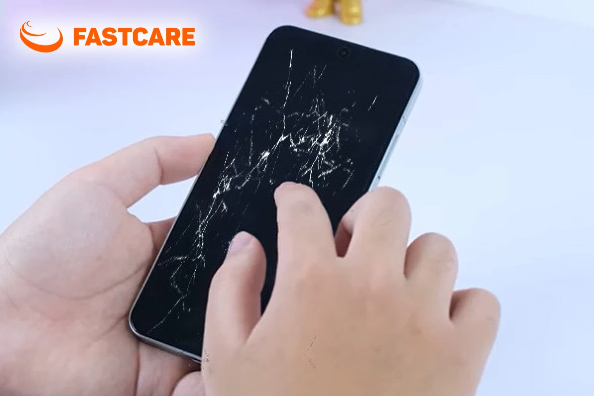 Kiểm tra mặt kính trước điện thoại Xiaomi